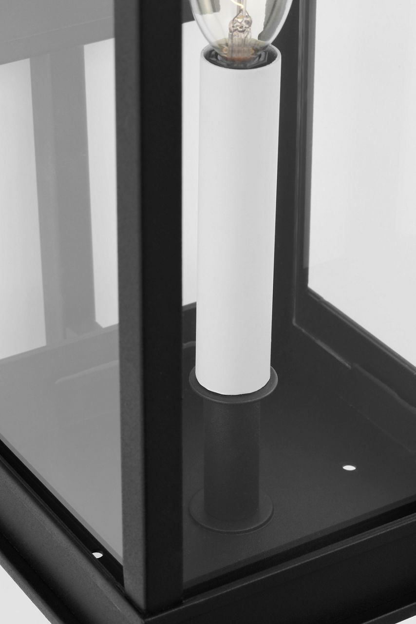 Cupertino Medium Bracket Wall Lantern Textured Black