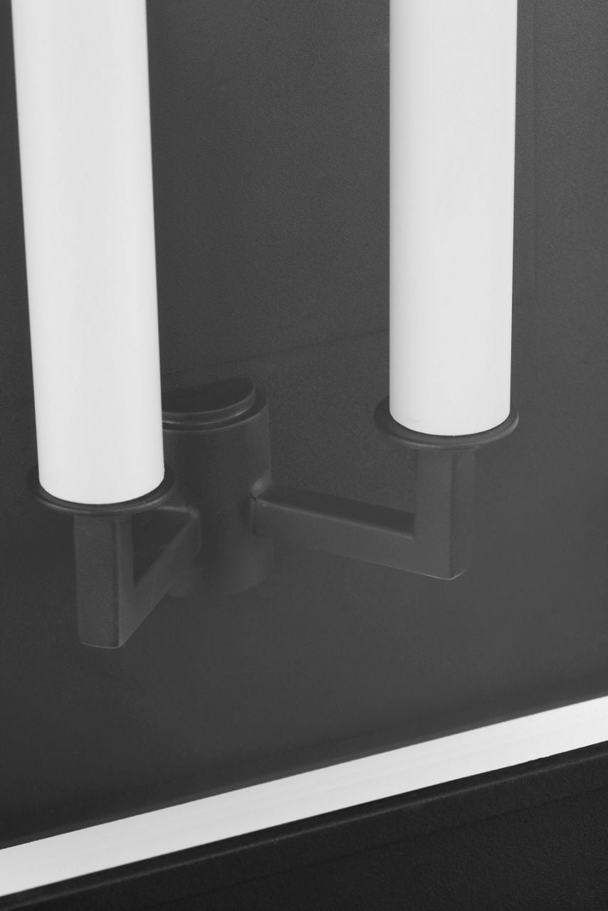 Cupertino Extra Large Wall Lantern Textured Black