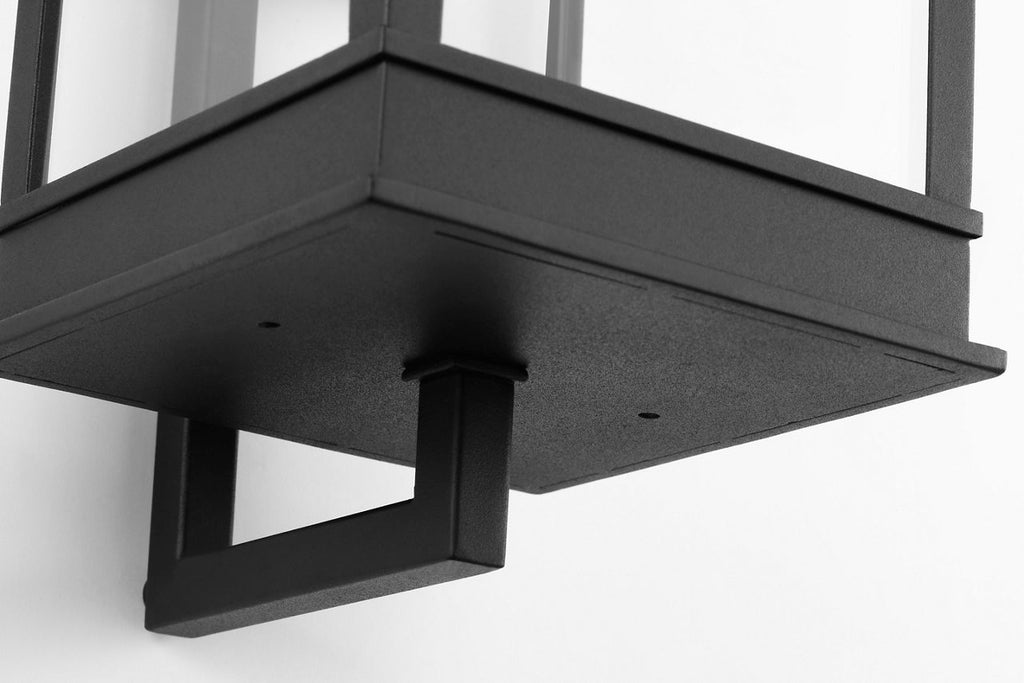 Cupertino Medium Bracket Wall Lantern Textured Black
