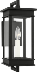 Cupertino Small Bracket Wall Lantern Textured Black