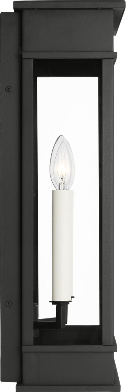 Cupertino Extra Large Wall Lantern Textured Black