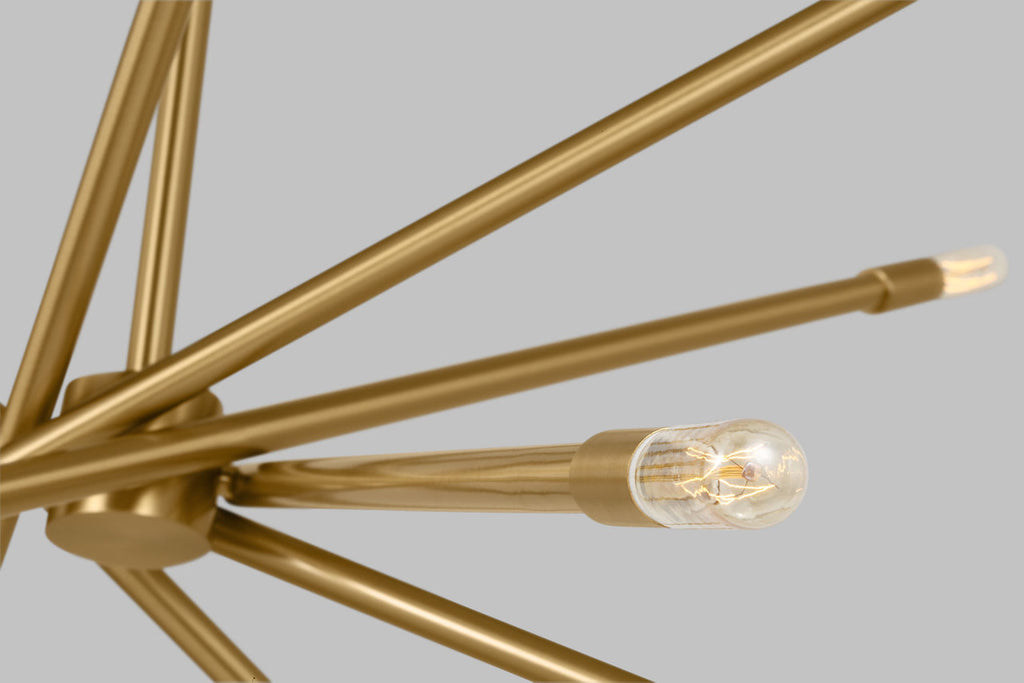 Eastyn Extra Large Chandelier Burnished Brass