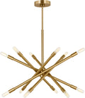 Eastyn Medium Chandelier Burnished Brass
