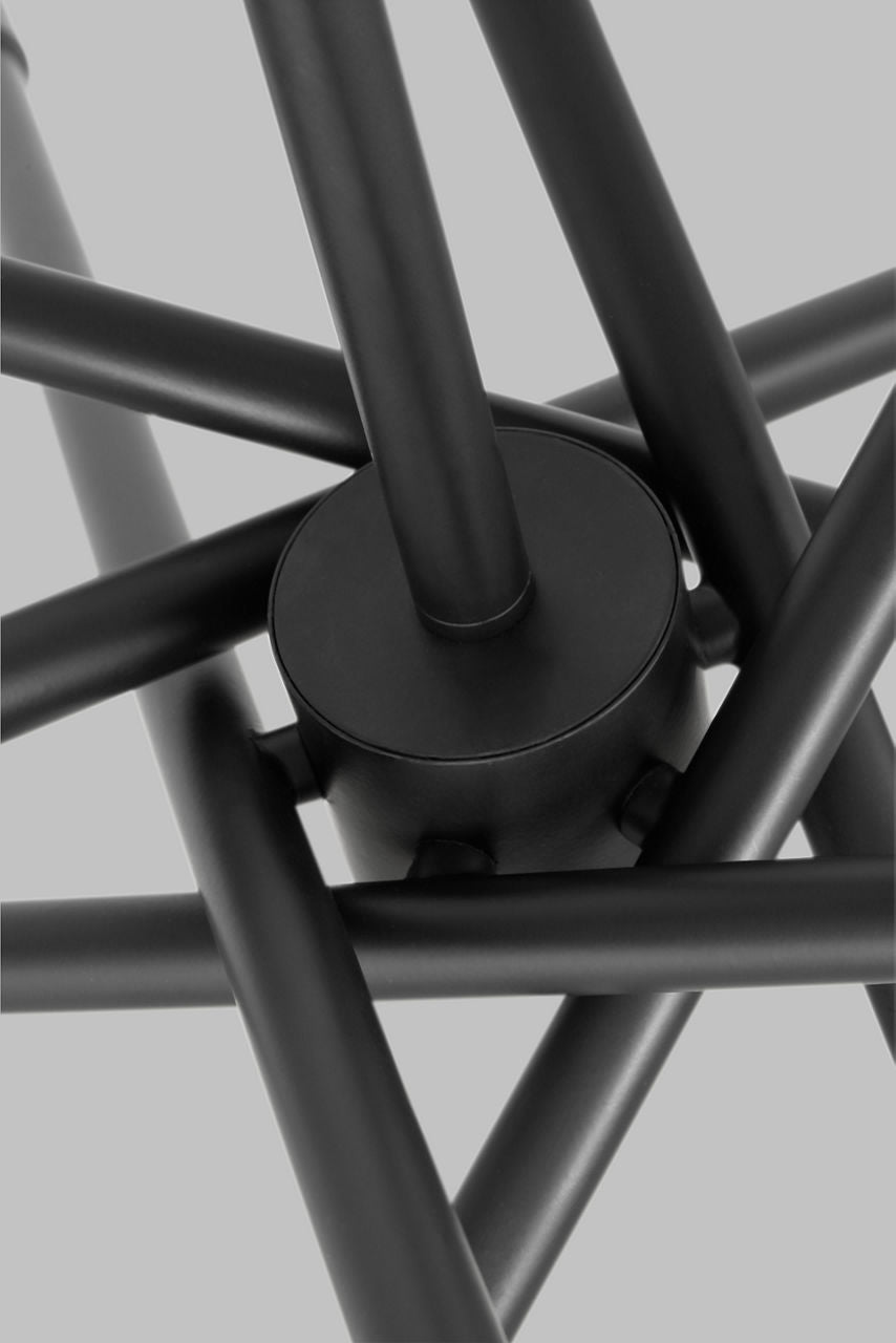 Eastyn Large Chandelier Midnight Black
