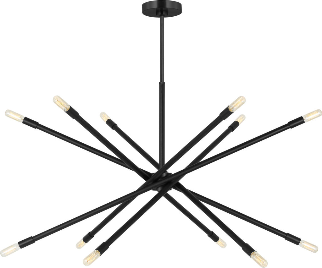 Eastyn Extra Large Chandelier Midnight Black
