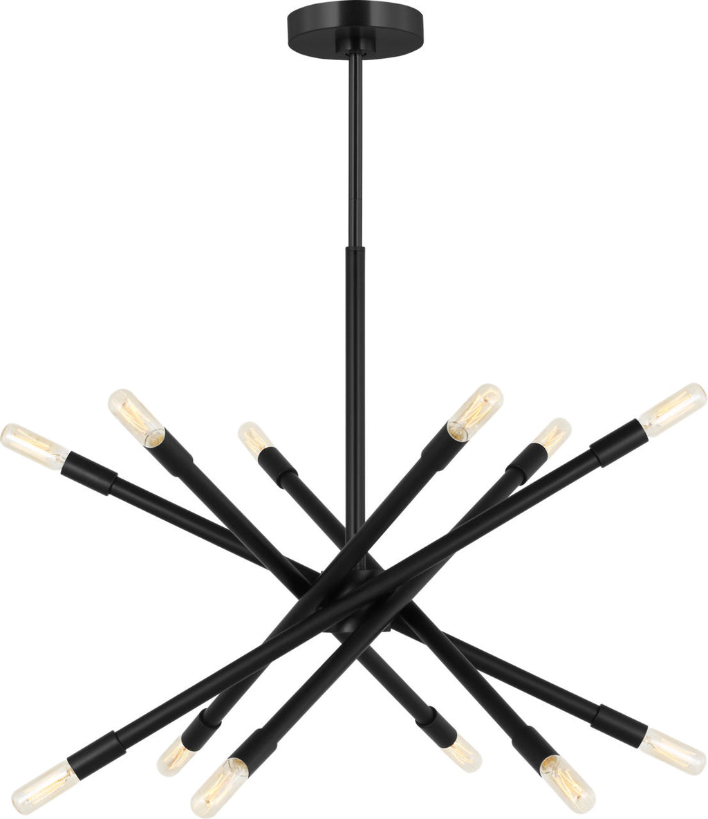 Eastyn Medium Chandelier Midnight Black