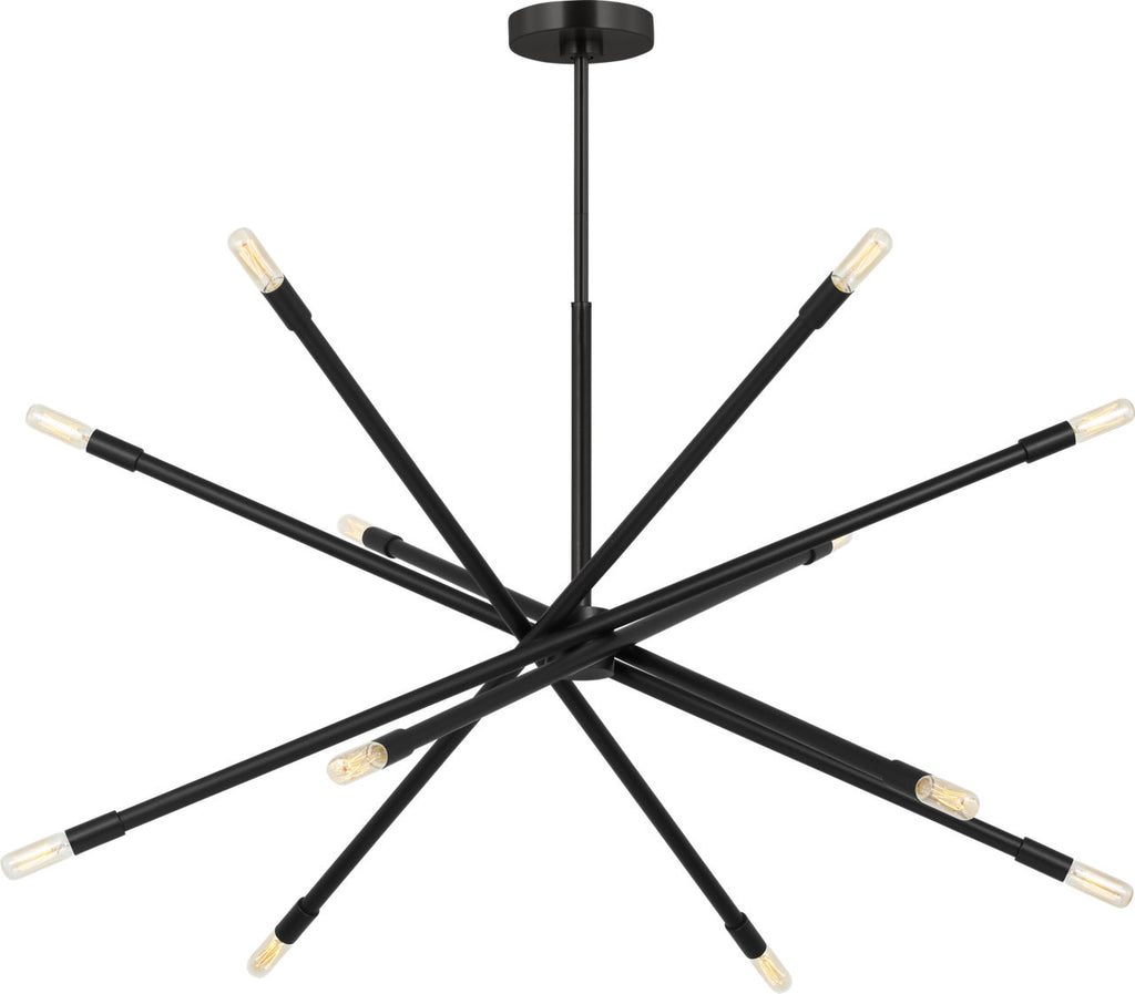 Eastyn Extra Large Chandelier Midnight Black