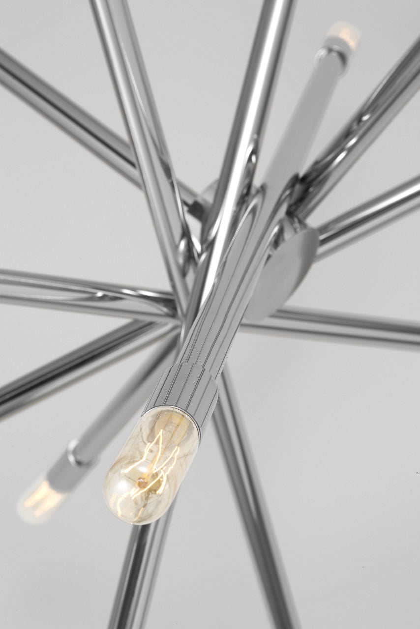 Eastyn Large Chandelier Polished Nickel