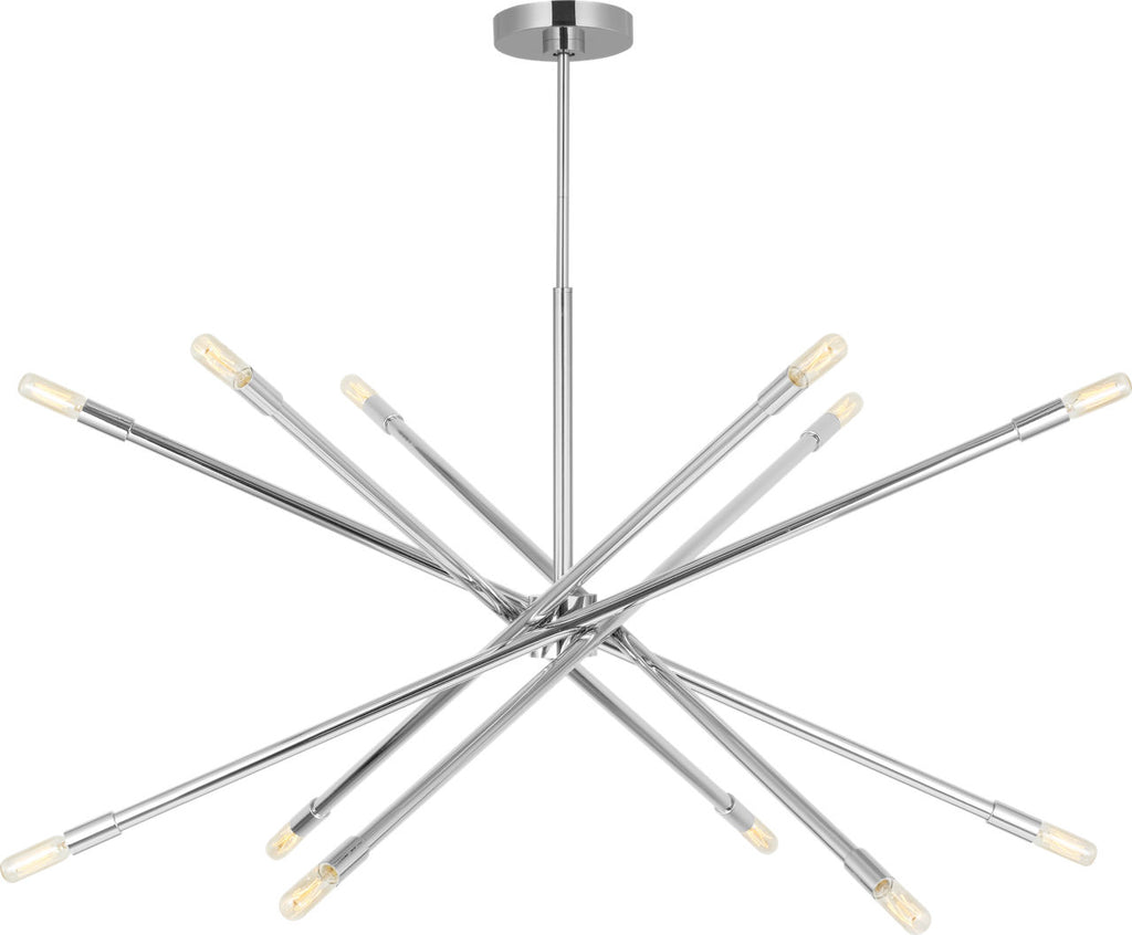 Eastyn Extra Large Chandelier Polished Nickel