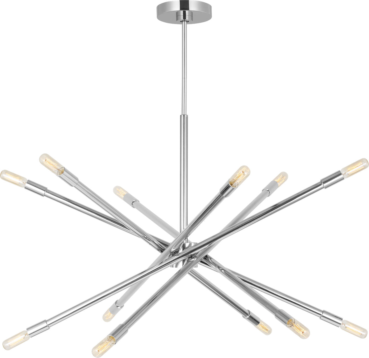 Eastyn Large Chandelier Polished Nickel