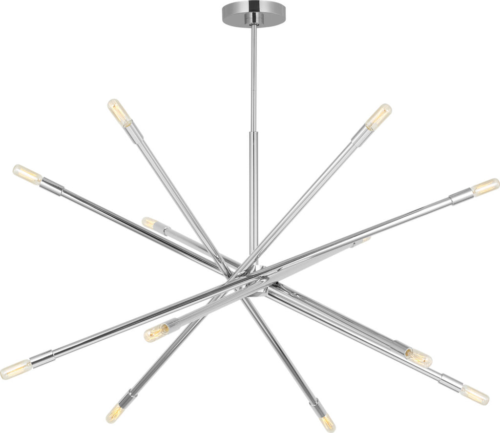 Eastyn Extra Large Chandelier Polished Nickel
