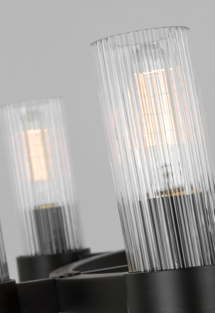 Geneva Medium Chandelier | Aged Iron