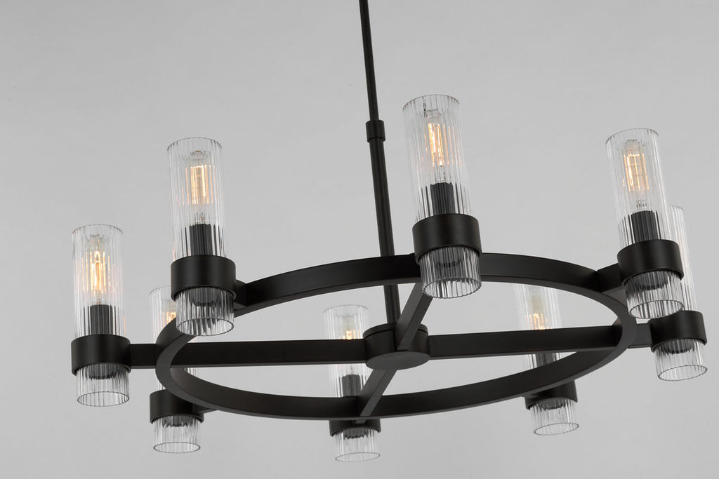 Geneva Medium Chandelier | Aged Iron