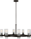Geneva Medium Chandelier | Aged Iron
