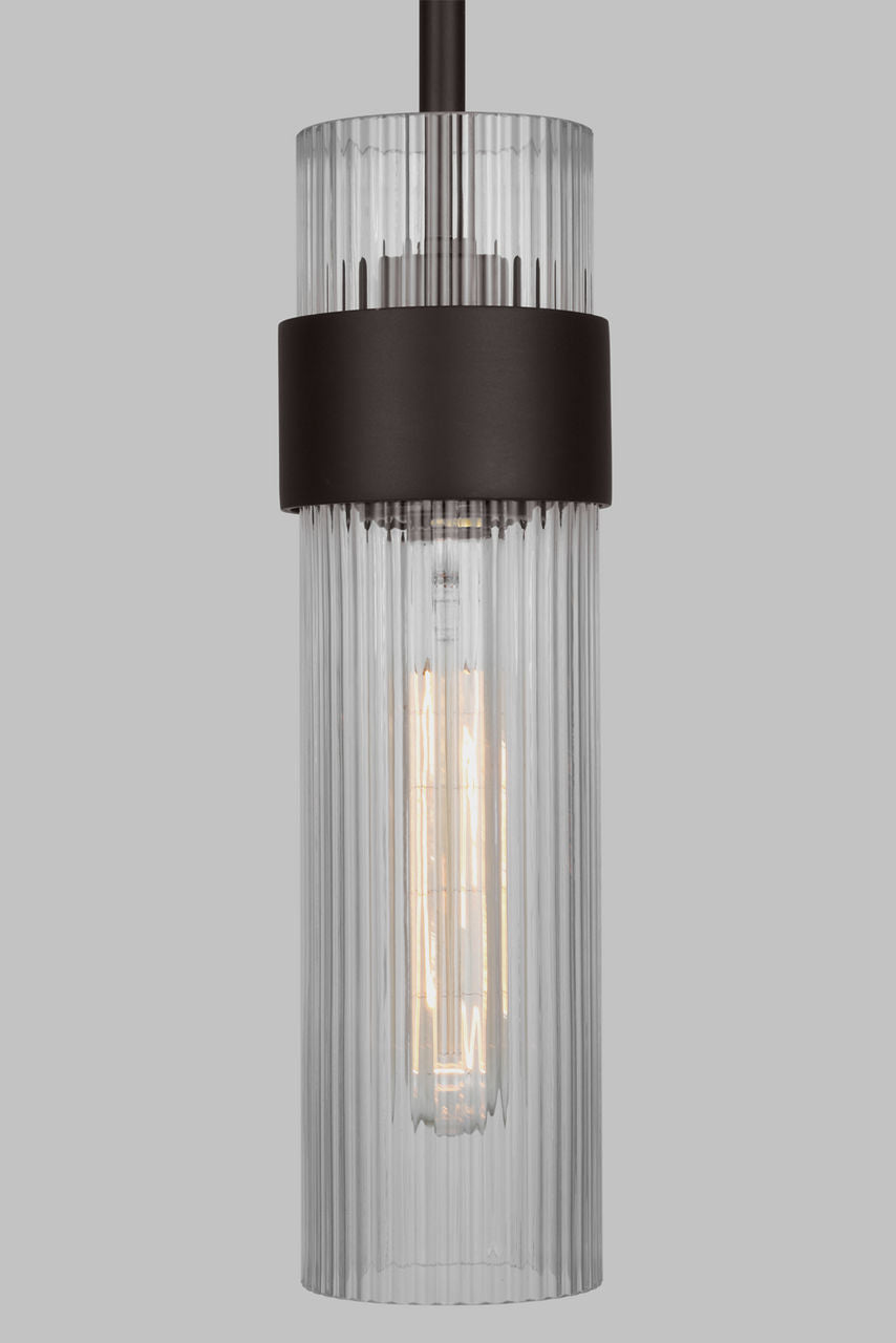 Geneva Medium Pendant | Aged Iron