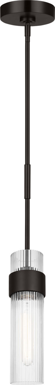 Geneva Medium Pendant | Aged Iron