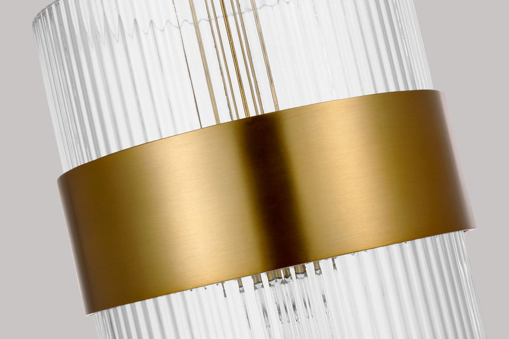 Geneva Large Pendant | Burnished Brass