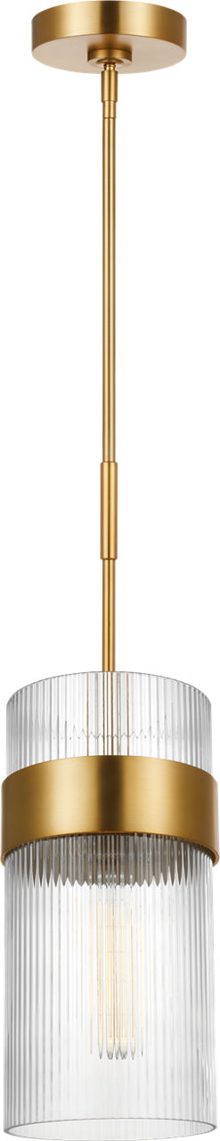 Geneva Large Pendant | Burnished Brass