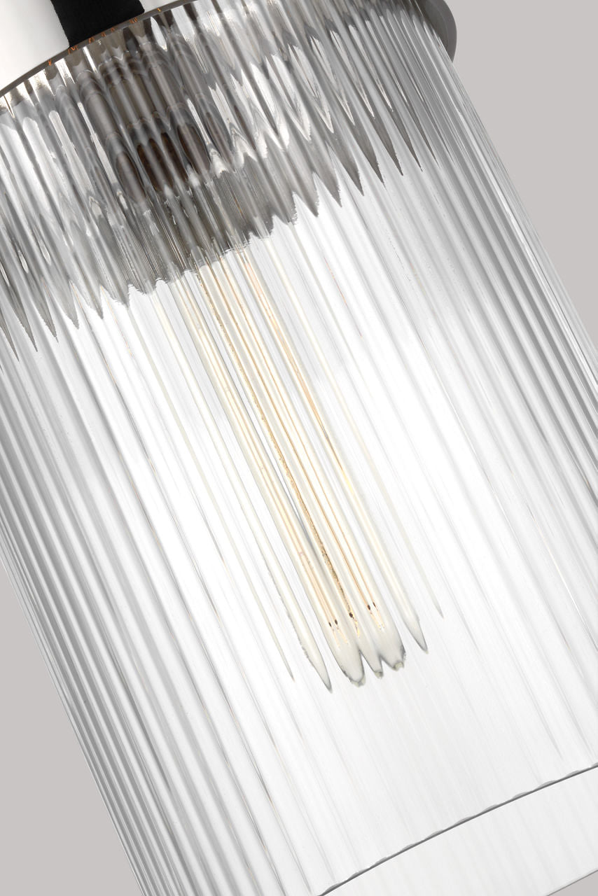 Geneva Large Pendant | Polished Nickel