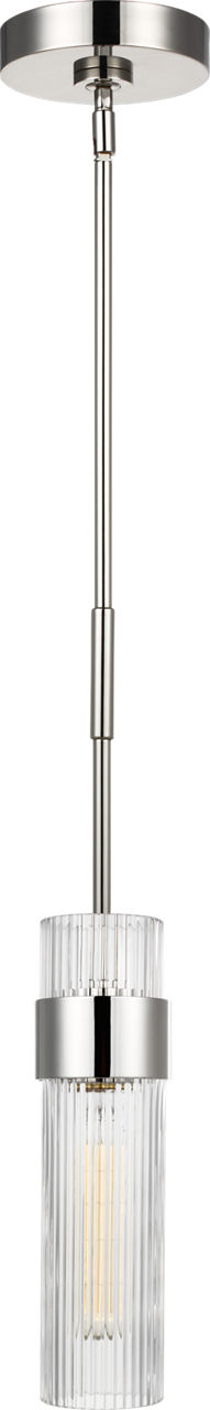 Geneva Medium Pendant | Polished Nickel