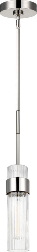 Geneva Medium Pendant | Polished Nickel