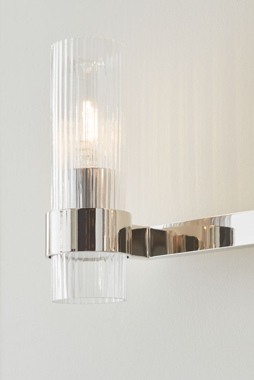 Geneva 3 - Light Vanity | Polished Nickel