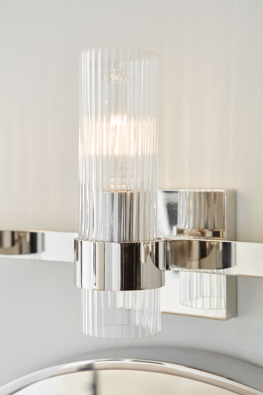 Geneva 3 - Light Vanity | Polished Nickel