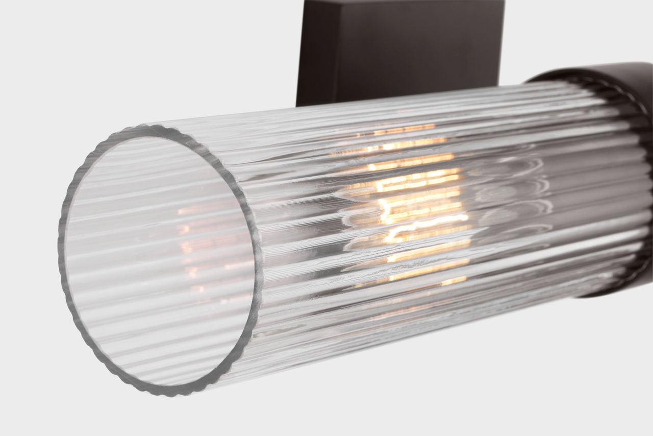 Geneva Linear Sconce | Aged Iron