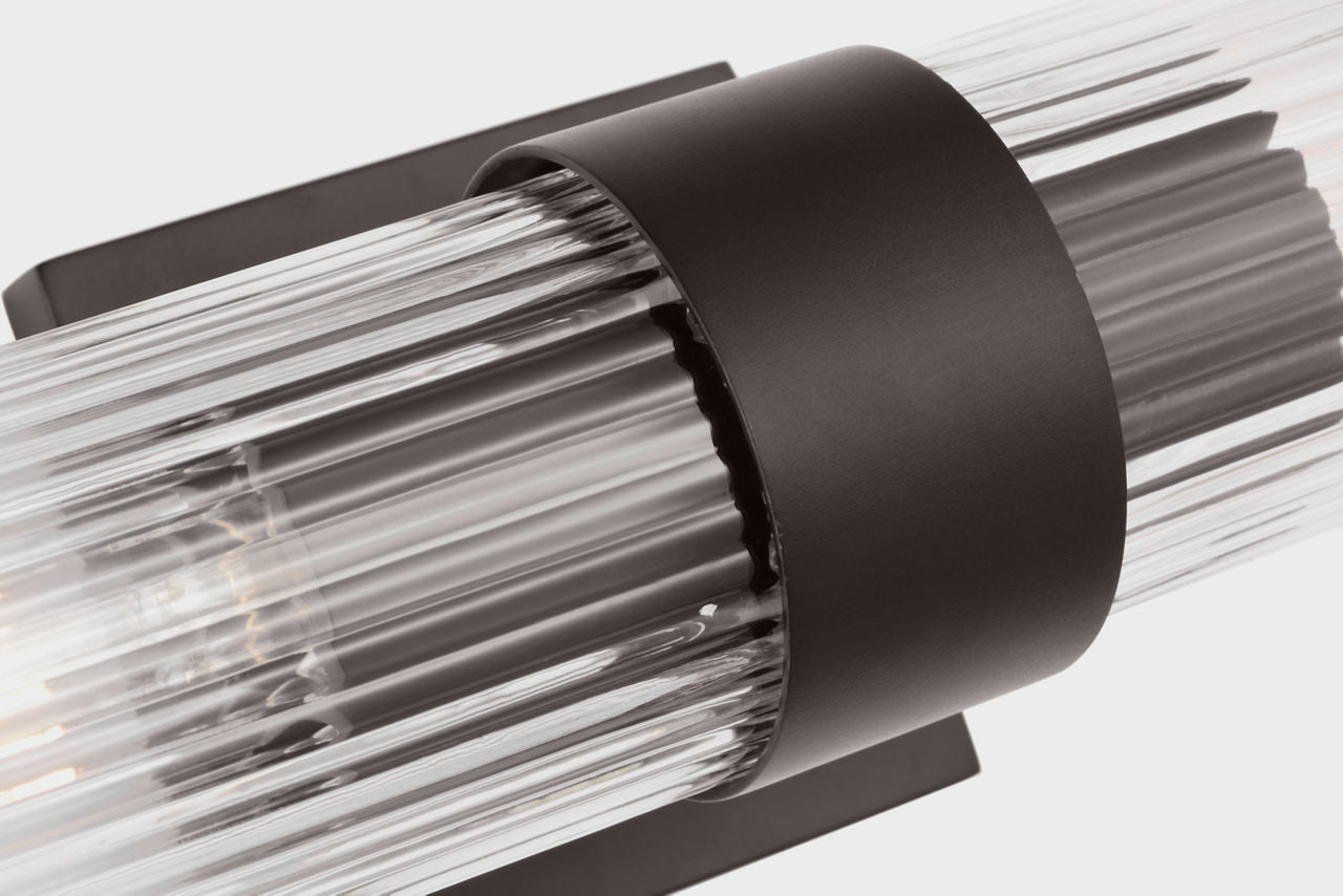 Geneva Linear Sconce | Aged Iron