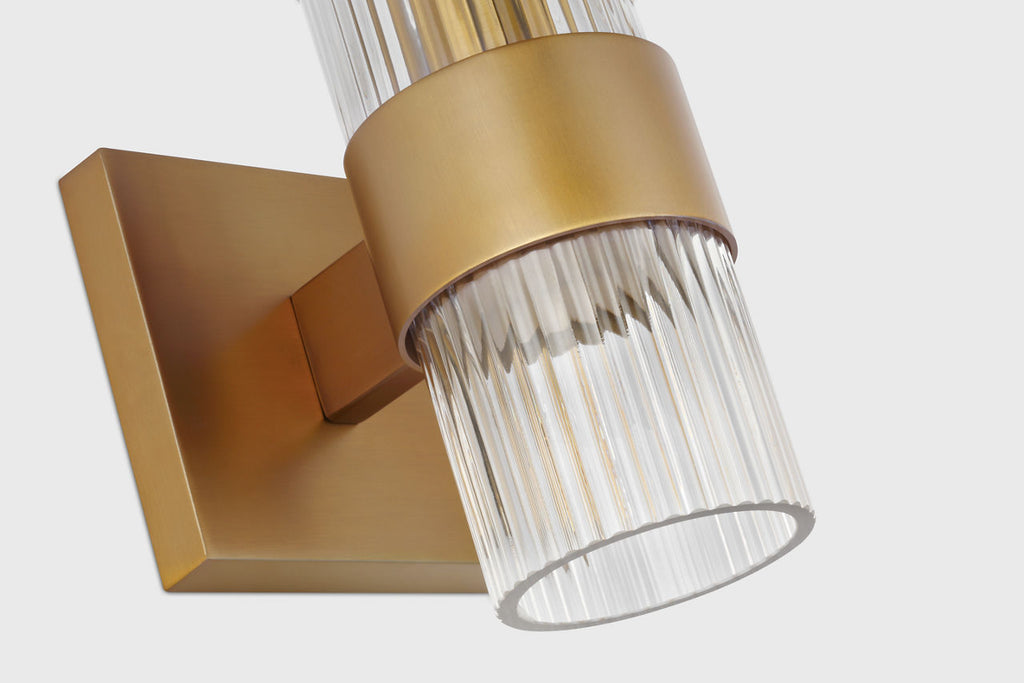 Geneva Sconce | Burnished Brass