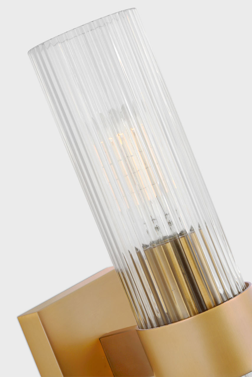 Geneva Sconce | Burnished Brass