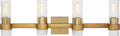 Geneva 4 - Light Vanity | Burnished Brass