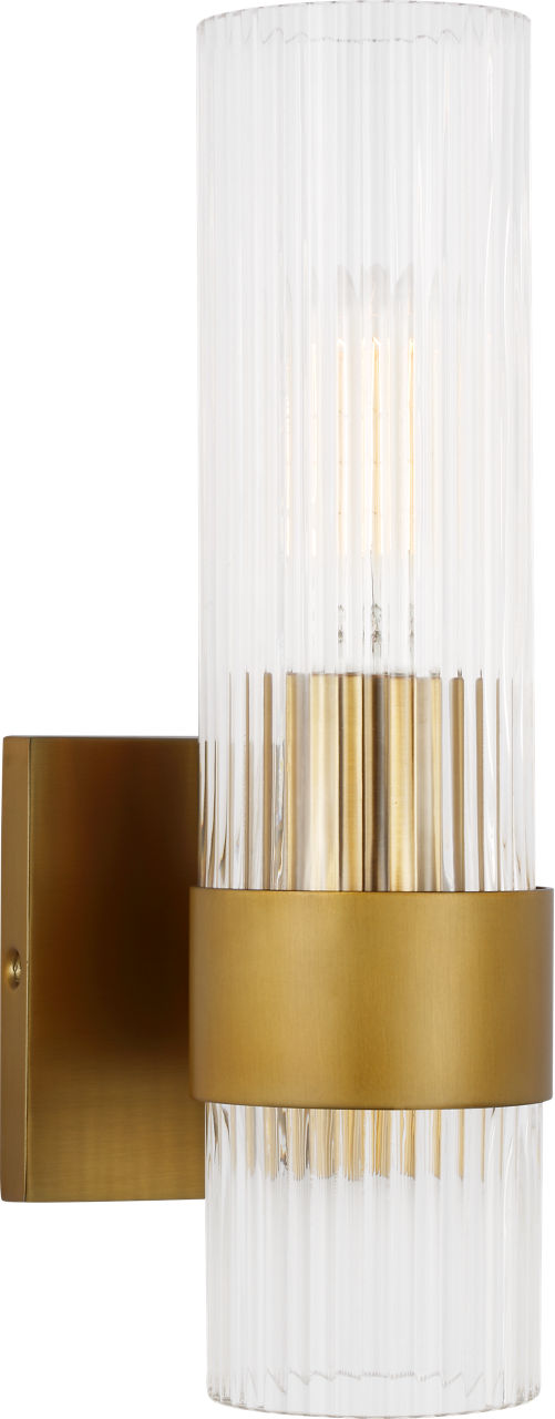 Geneva Sconce | Burnished Brass