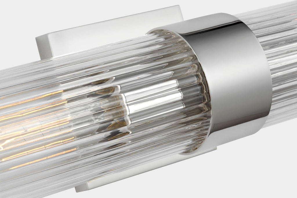Geneva Linear Sconce | Polished Nickel
