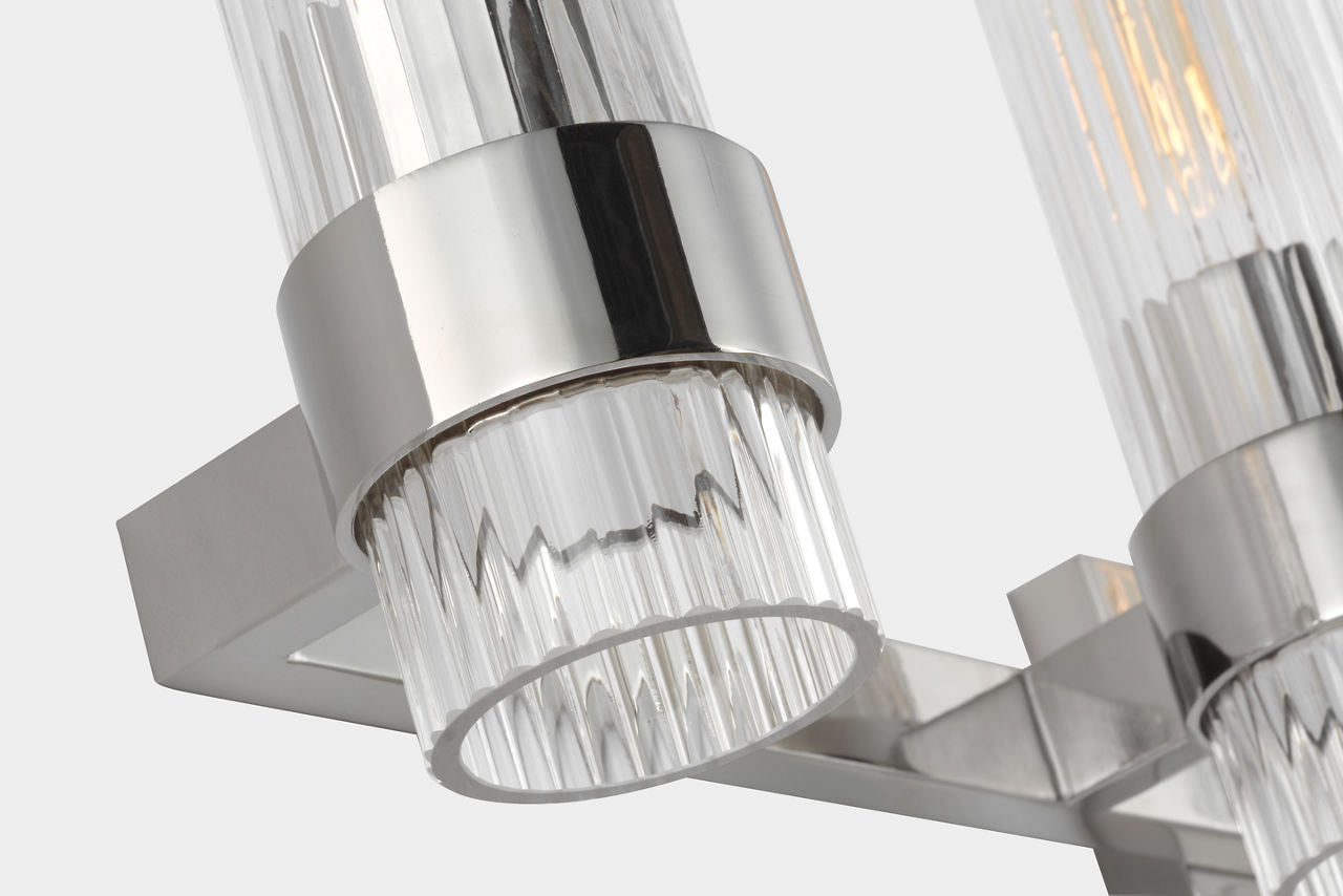 Geneva 4 - Light Vanity | Polished Nickel