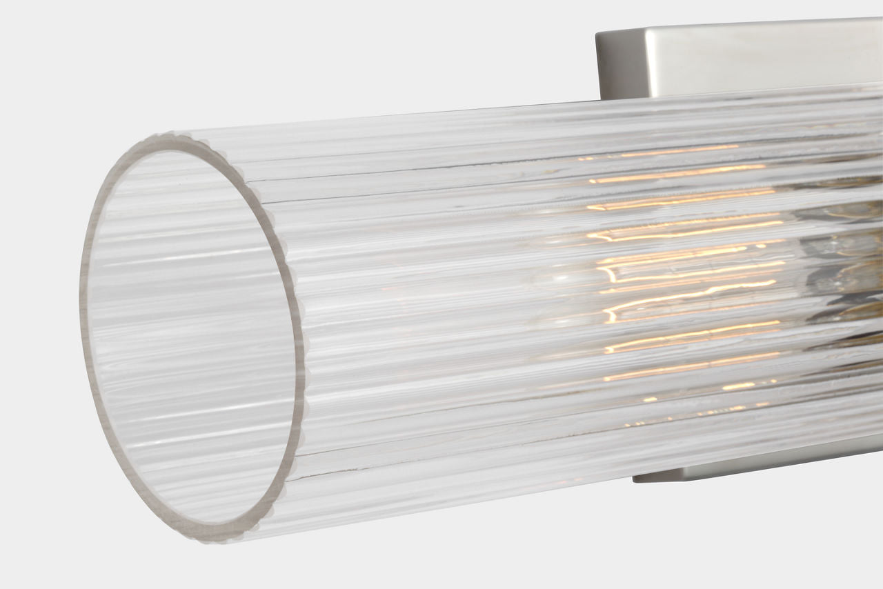 Geneva Linear Sconce | Polished Nickel