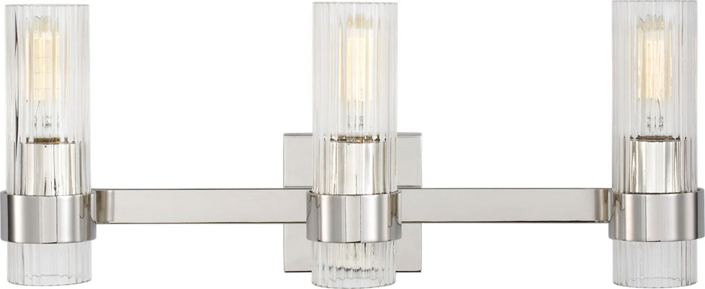 Geneva 3 - Light Vanity | Polished Nickel