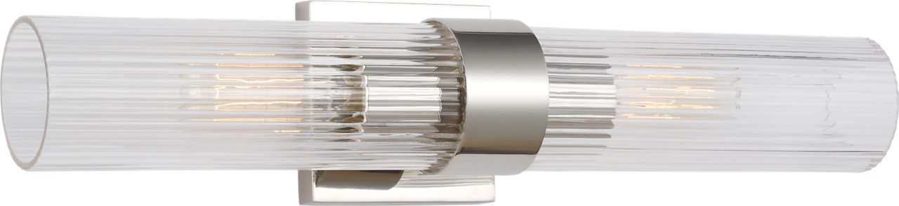 Geneva Linear Sconce | Polished Nickel