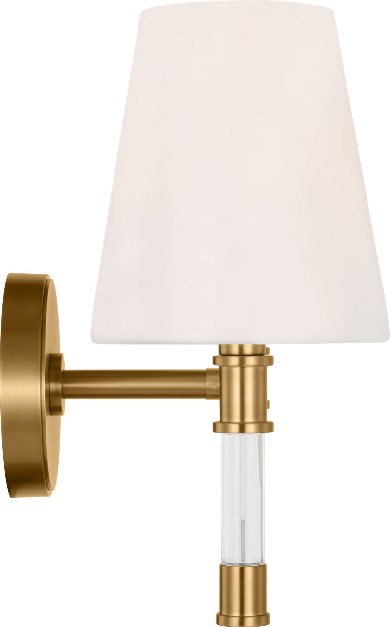 Hanover 2 - Light Vanity Burnished Brass