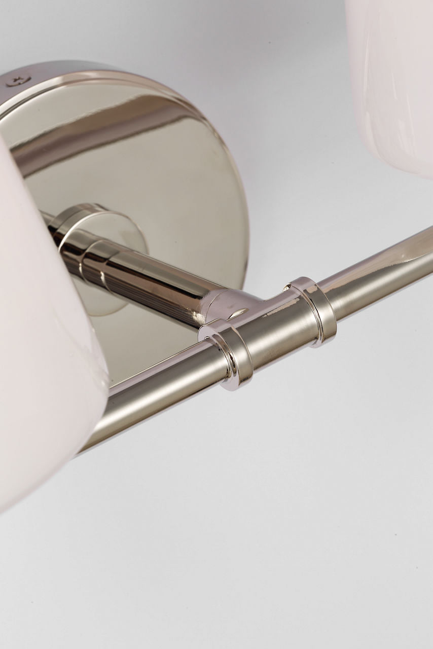 Hanover 2 - Light Vanity Polished Nickel