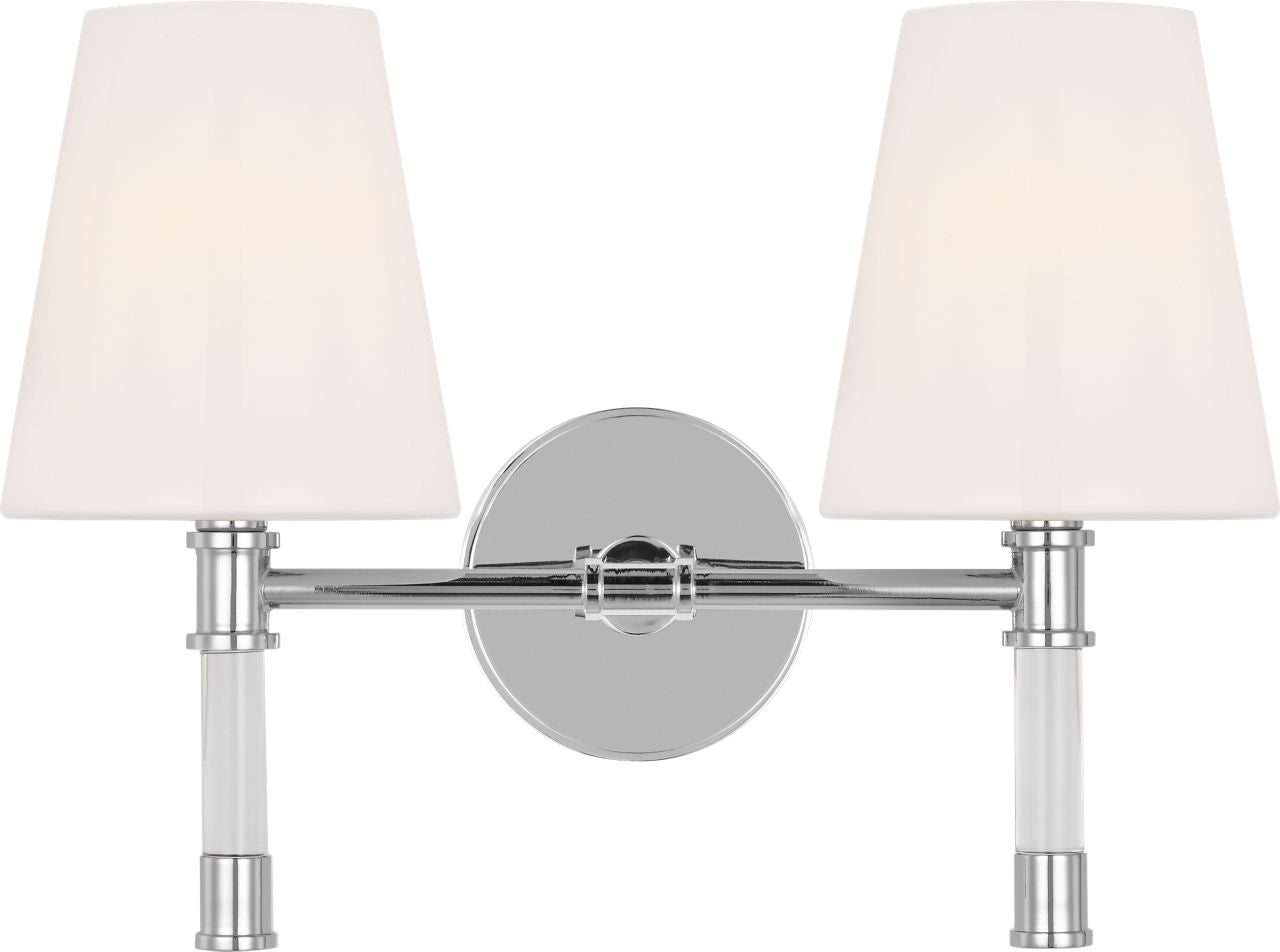 Hanover 2 - Light Vanity Polished Nickel