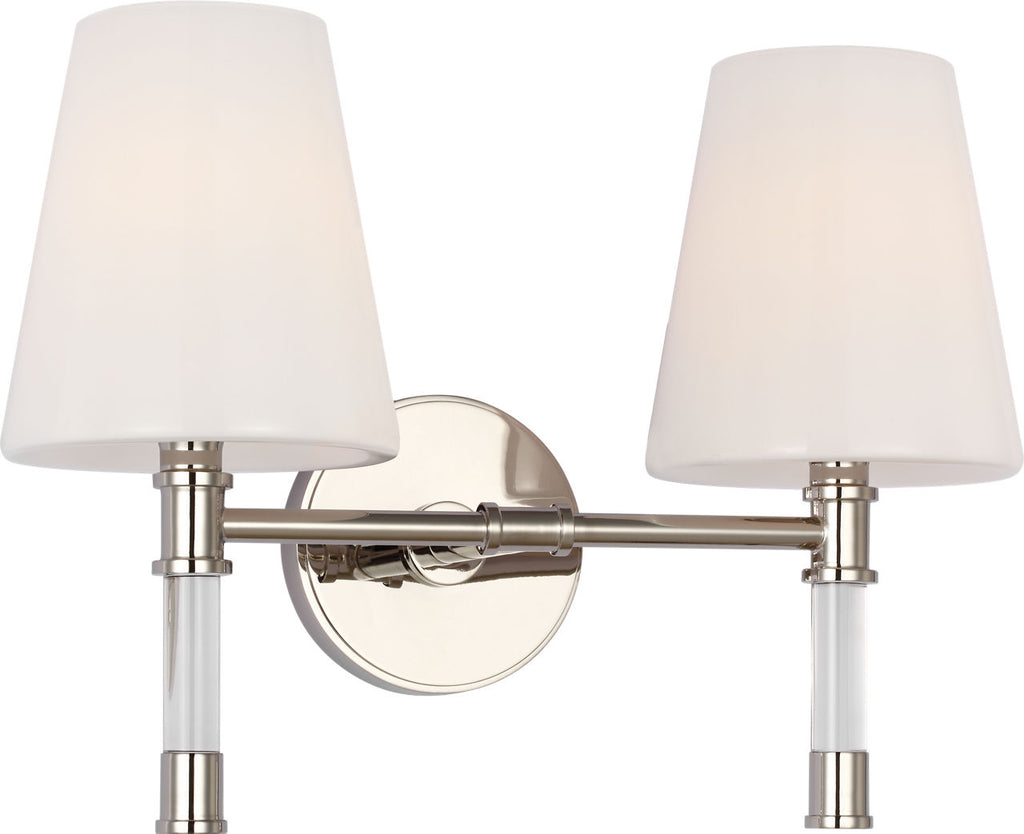 Hanover 2 - Light Vanity Polished Nickel