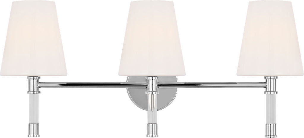 Hanover 3 - Light Vanity Polished Nickel