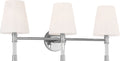 Hanover 3 - Light Vanity Polished Nickel