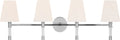 Hanover 4 - Light Vanity Polished Nickel
