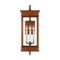Cupertino Large Bracket Wall Lantern Natural Copper