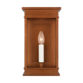 Cupertino Small Wall Lantern Natural Copper