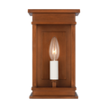 Cupertino Mini Wall Lantern Natural Copper