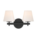 Colton 16'' Black Sconce