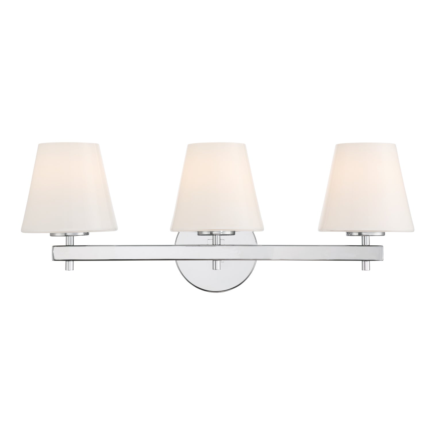 Colton 24.5'' Polished Chrome Bathroom Vanity